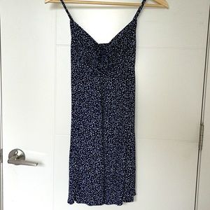 Garage keyhole mini dress